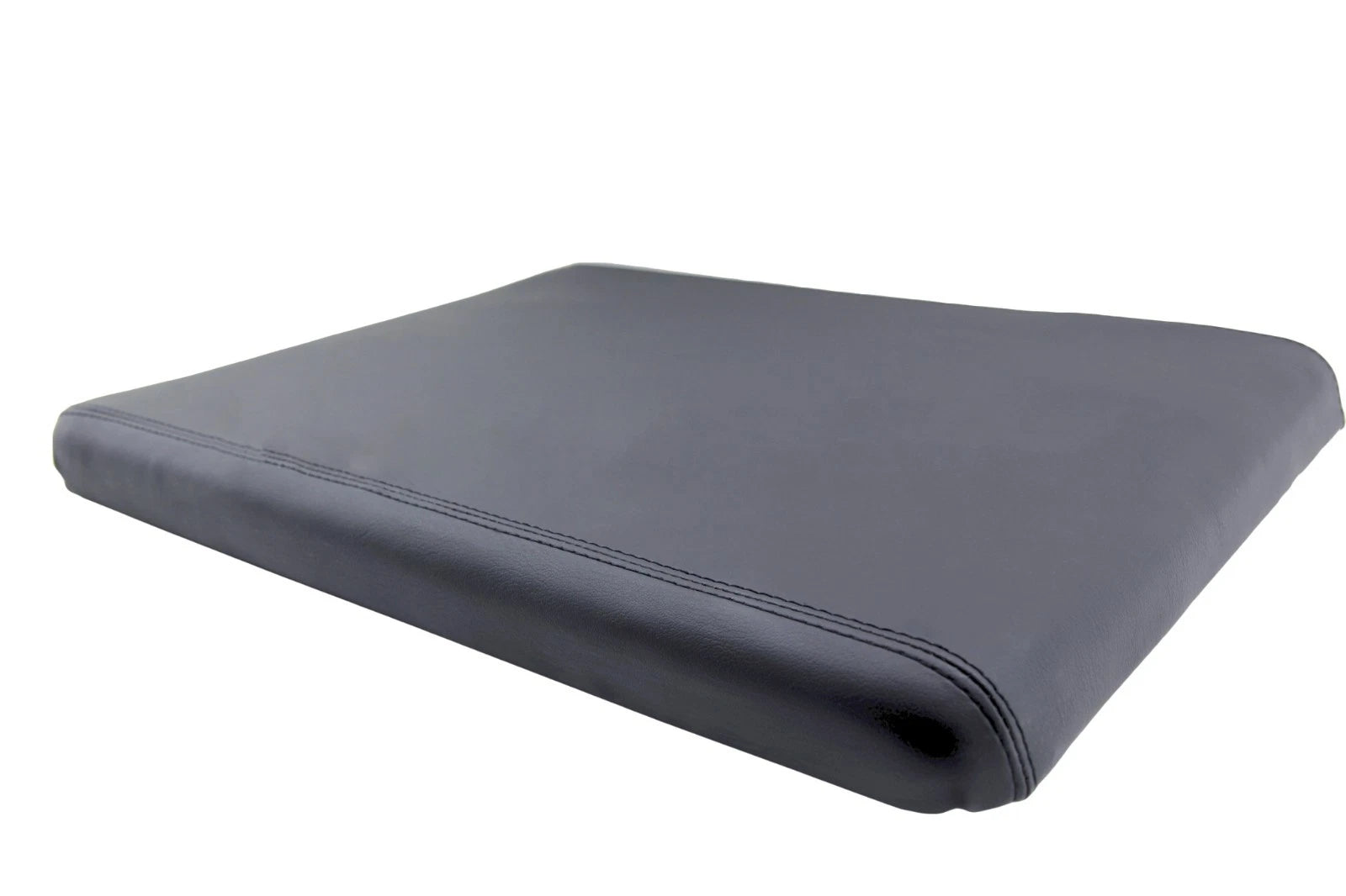 Leather Synthetic Console Armrest Cover for Dodge Ram (1994–2001) Medium Gray