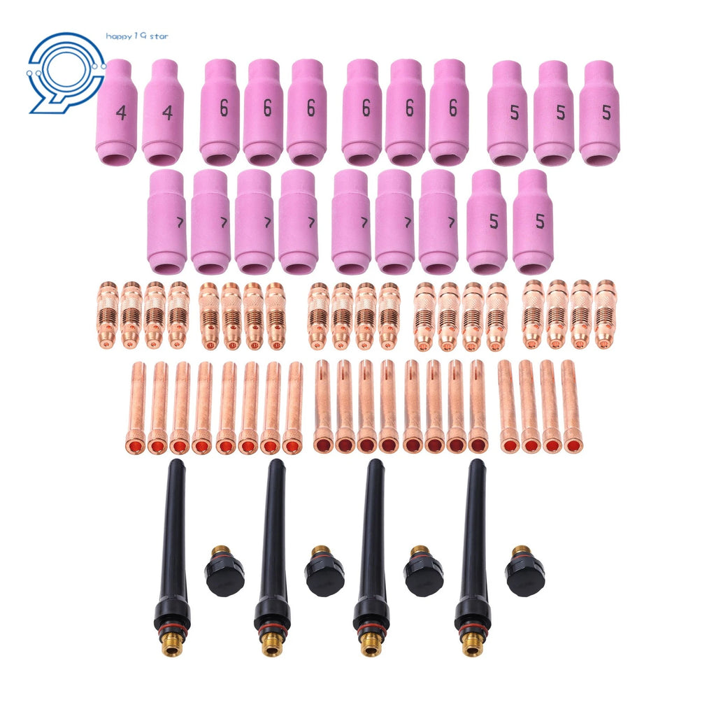 TIG Welding Torch Set for PTA DB SR WP 17 18 26 (68 Pieces)