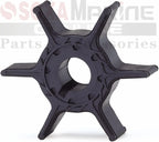 5pcs Water Pump Impeller with Key for Yamaha Mariner Outboard (68T-44352-00)