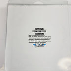 Drag Specialties 78in Clear Coat Stainless Steel Brake Line DS098878 for Universal