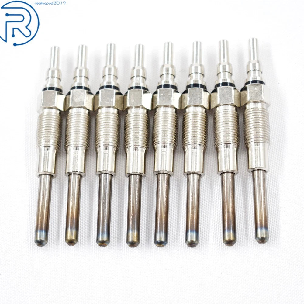 Set of 8 Glow Plugs for Ford E350 E250 (1988-1994)