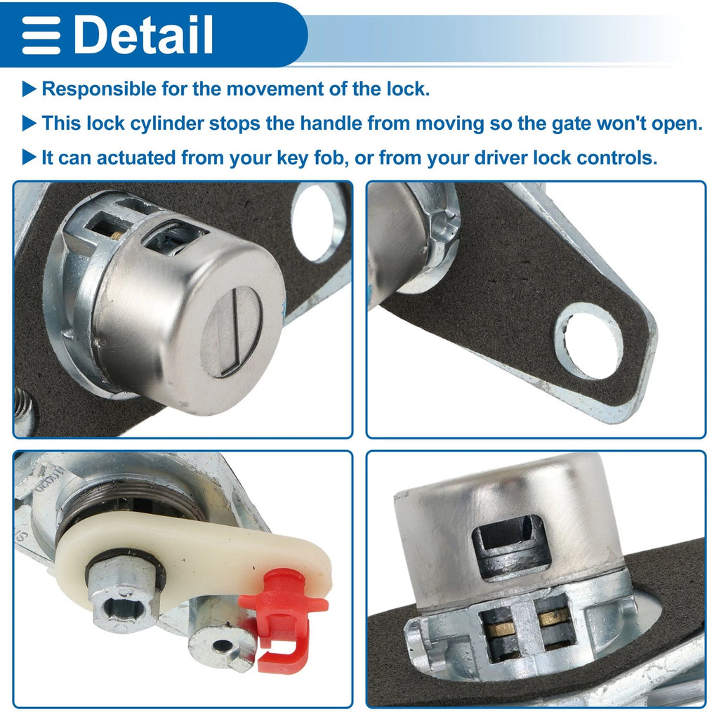 Trunk Lock Cylinder with 2 Keys for Honda Civic (2006–2011)