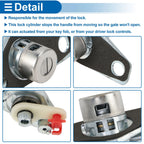 Trunk Lock Cylinder with 2 Keys for Honda Civic (2006–2011)