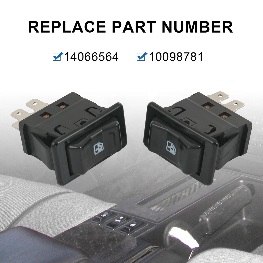 Set of 2 Power Window Switches for Camaro Z28 IROC-Z RS (1982–1989)