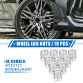 10 Pcs M14 x 1.5 Wheel Lug Nuts for Honda Civic (2017–2021) No. 90304SJAA91
