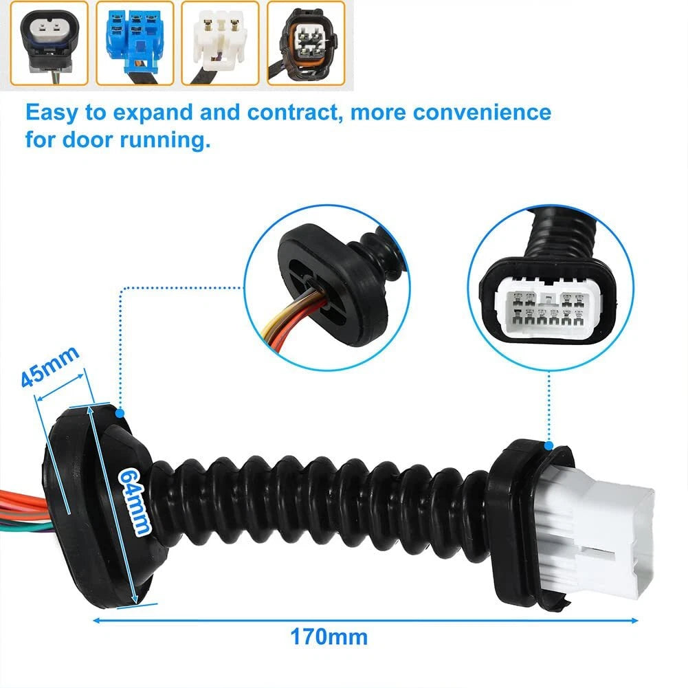Rear Door Wiring Harness for Dodge Ram (MOPAR 56051694AA/56051931AA/56051931AB)