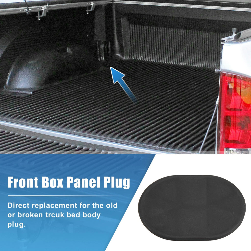 Truck Bed Body Plug for Dodge Ram (55359234AC, 55359234AB) Black Plastic