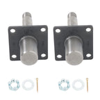 Set of 2 Brake Spindle Axle Shafts for Trailer BT16 (2000)