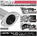2.25" Stainless Exhaust Catback with 4" Burnt Muffler Tip for Toyota Scion