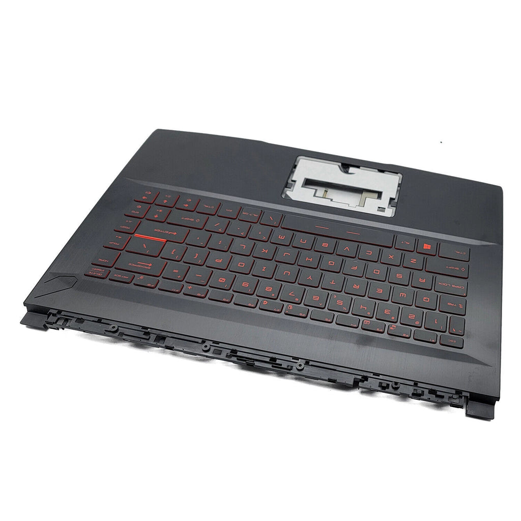 Backlit Palmrest Keyboard for MSI GF65 9SD 9SE 10SD MS-16W1 (2019–2021)