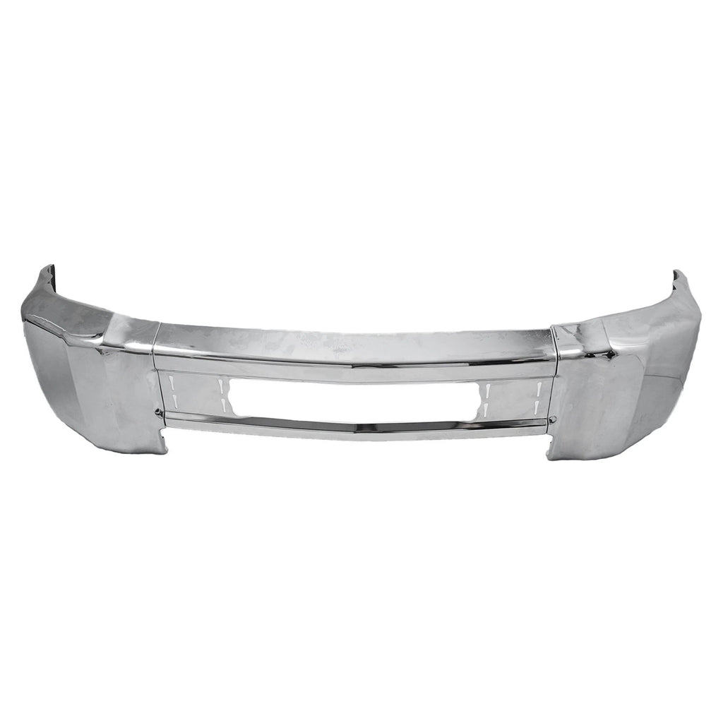 Steel Bumper Face Bar for Chevy Silverado 2500HD (2015–2019) W/O Fog Holes