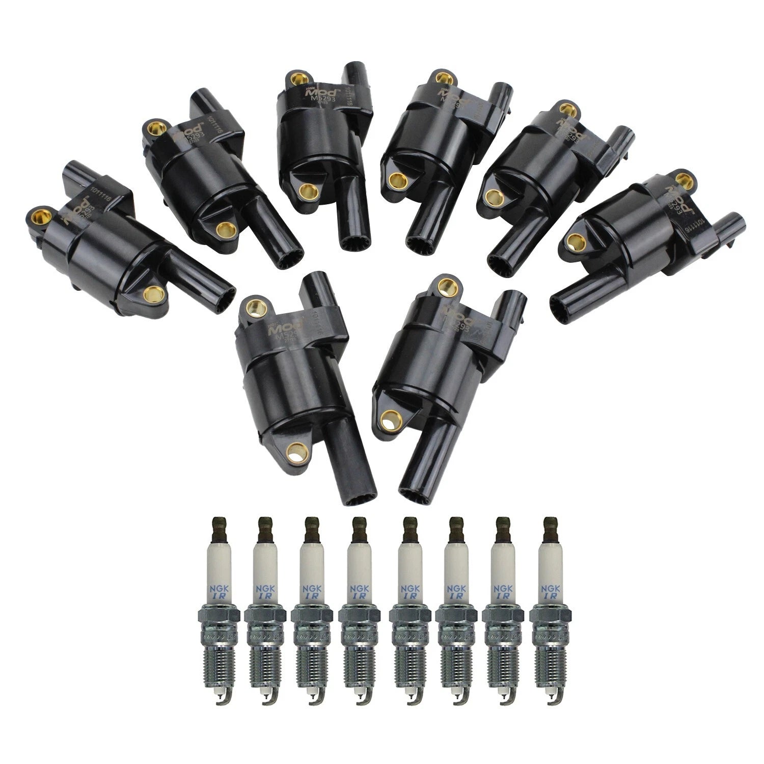 Set of 8 NGK Iridium Spark Plugs for 9-7x Allure, Camaro, Canyon, CTS V8