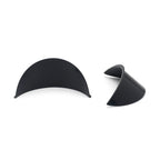 1 Pair 4.5" Black Passing Lamp Visor for Harley Touring Dyna