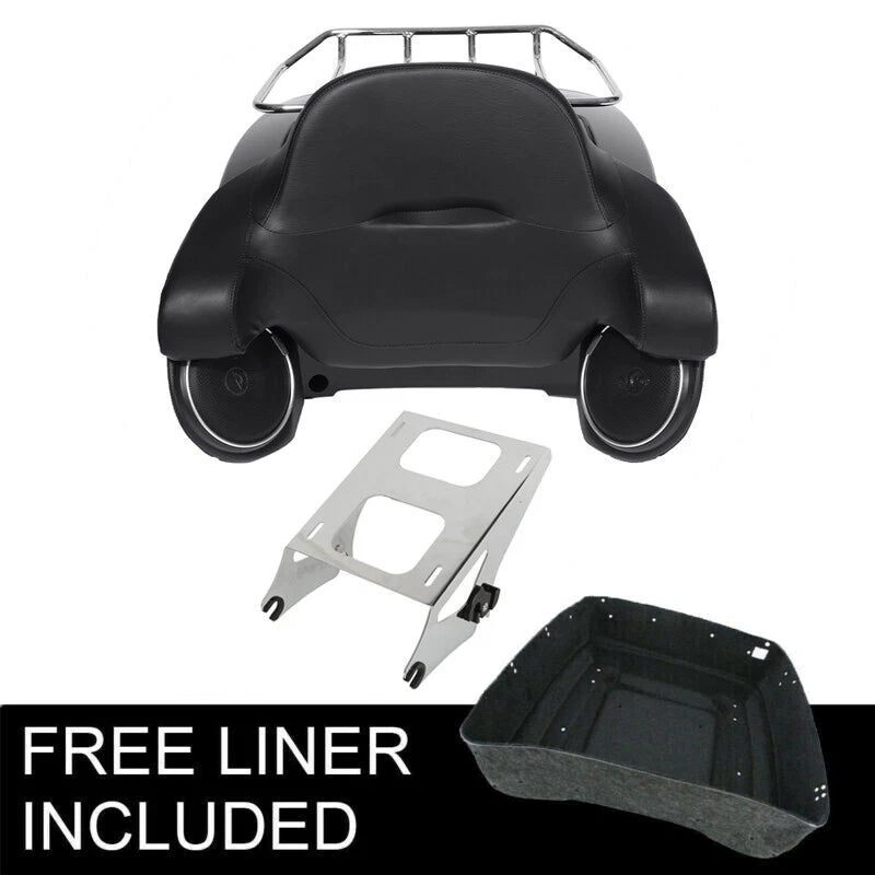 Trunk Speaker Mount Rack for Harley Touring Road Street Glide (2014–2026)