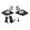 Pair 12V 19W Front Fog Lights for Toyota Hilux Revo (2015–2017)