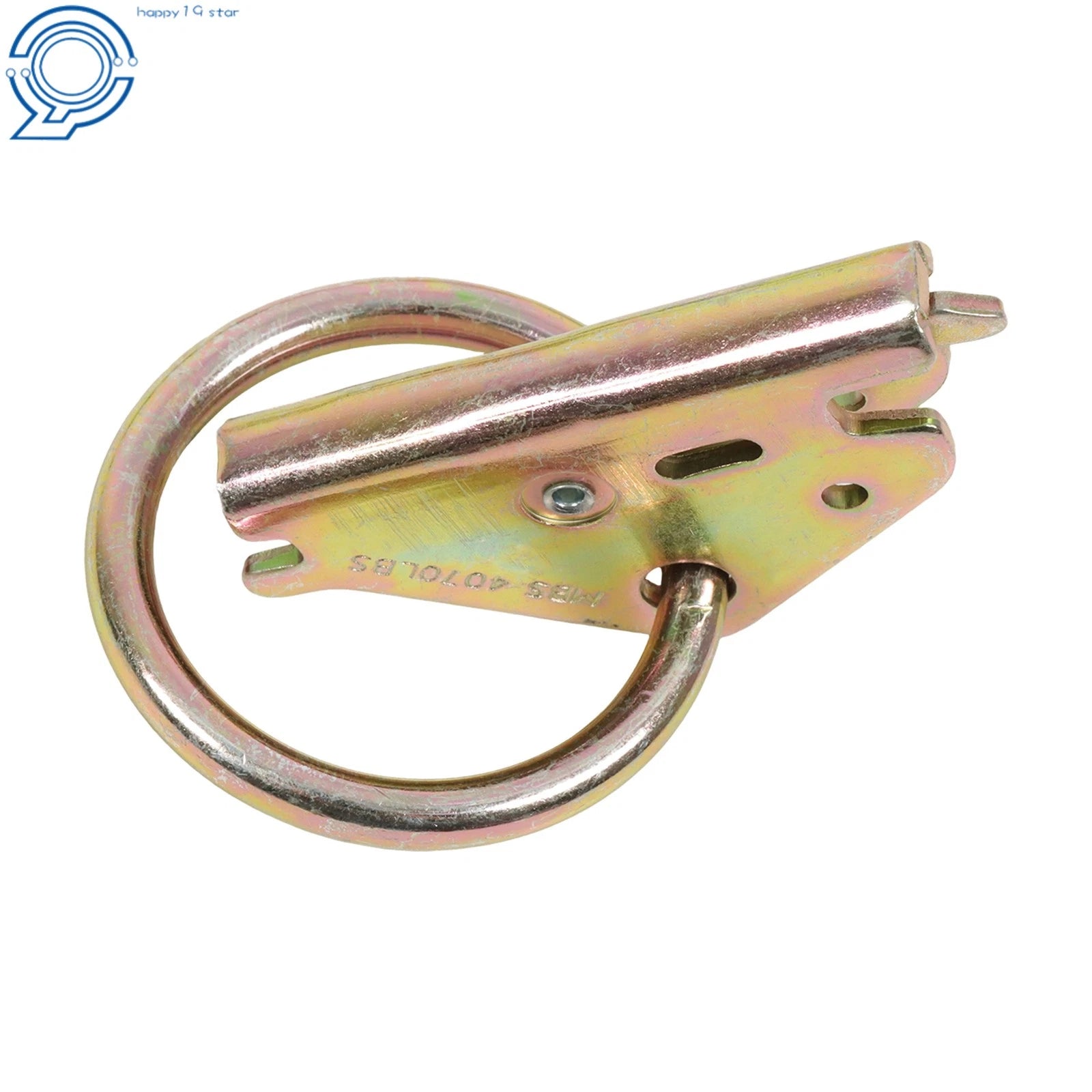 Set of 4 E Track Rails with 8 O Rings and 8 Rope Tie Offs