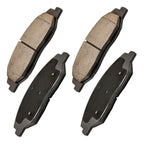 Front Ceramic Brake Pad Kit for Cadillac CTS STS (2008–2014)