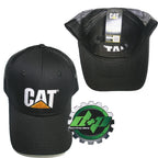 Caterpillar Trucker Hat Black Mesh Cap for Trucks (CAT Logo)
