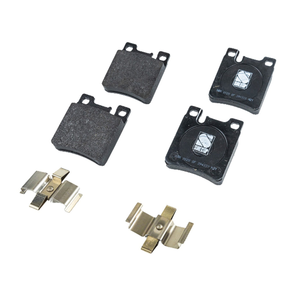 Set of 4 NAO Brake Pads for Mercedes Benz E320 Wagon (1996–2003)