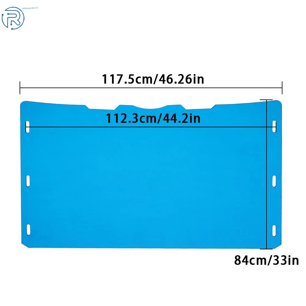 Full Windshield with Clamp for Polaris Ranger Midsize 400 500 570 800 (2010-2014)