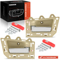2X Front Plastic Interior Door Handle for Jeep Grand Cherokee (2005–2010)