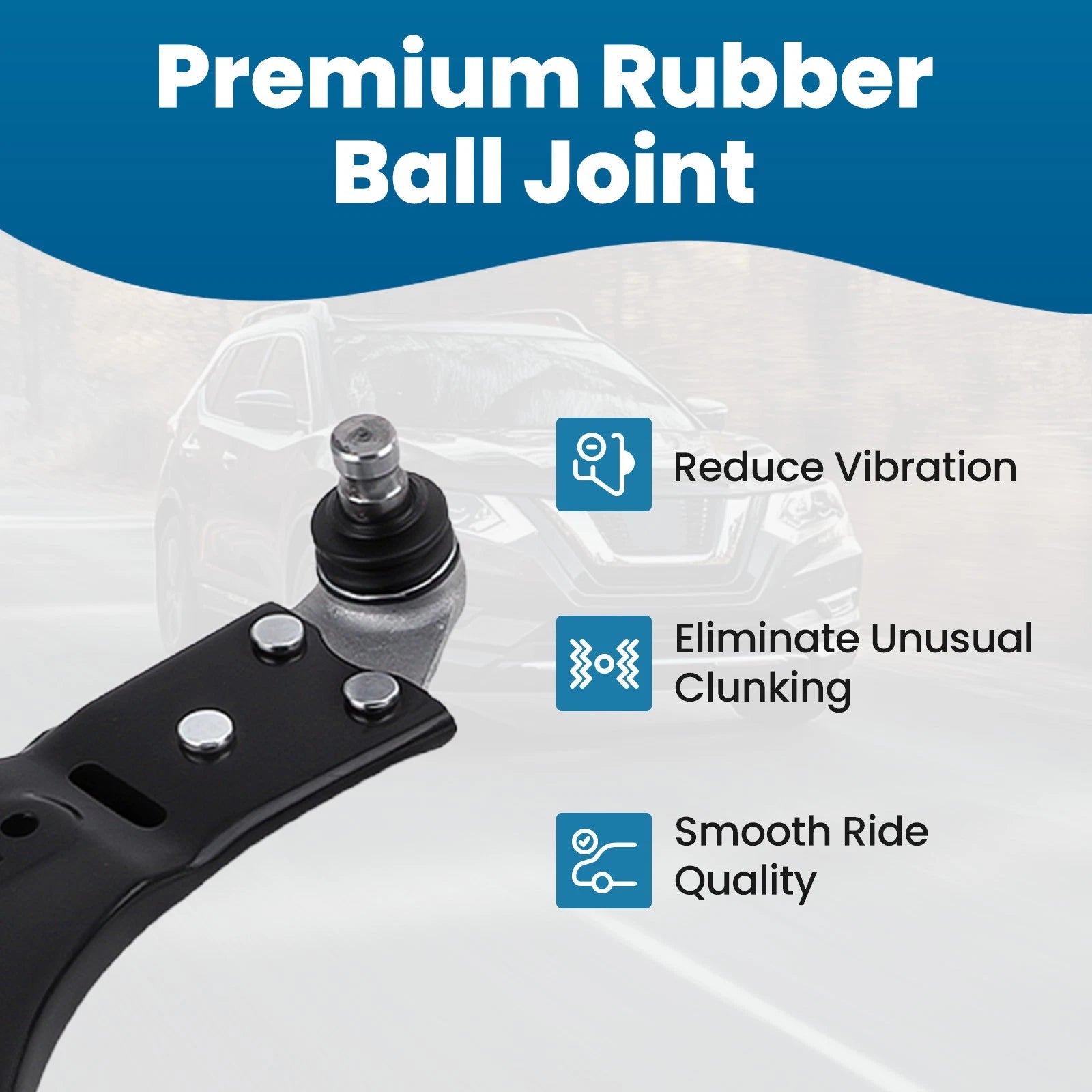 Front Lower Control Arm Ball Joint for Ford Escape (2013–2019)