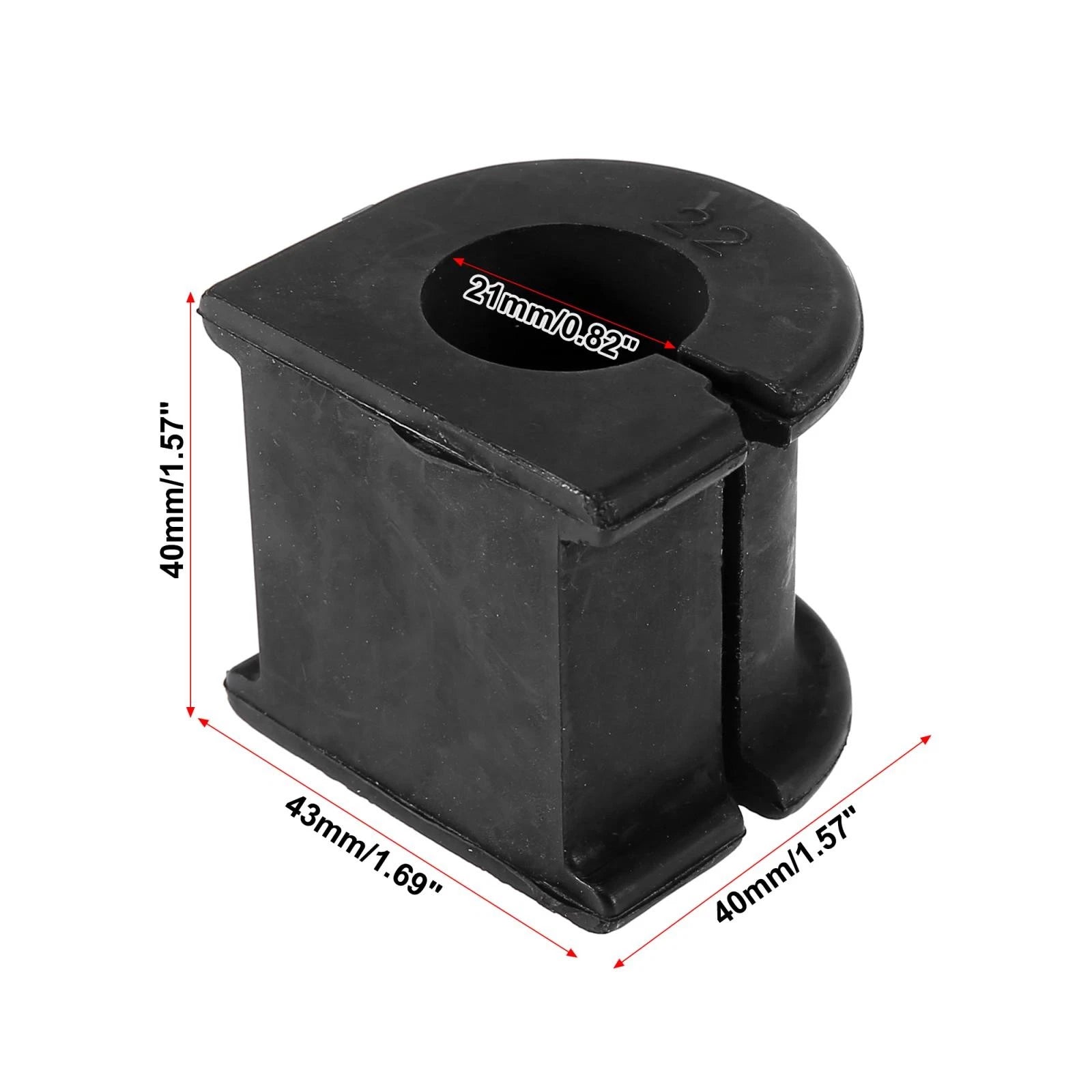 Front Stabilizer Sway Bar Bushing Rubber for Toyota Corolla (2003–2008)