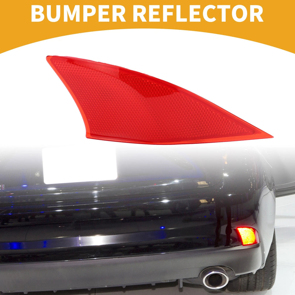 Rear Right Bumper Reflector No. 8191053051 for Lexus IS300 (2018–2021) Red