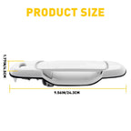 Front Door Handle for Toyota Sienna (1998-2003) White Passenger Side
