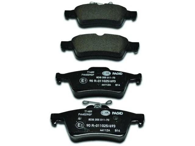 Set of 4 Rear Brake Pads for Mazda 5 (2008–2010, 2012) YG176YX