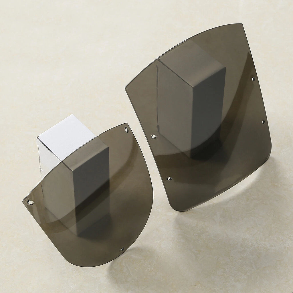 Smoke Windshield Quarter Fairing for Harley Dyna (1995–2005) & Sportster XL (1988–Later)