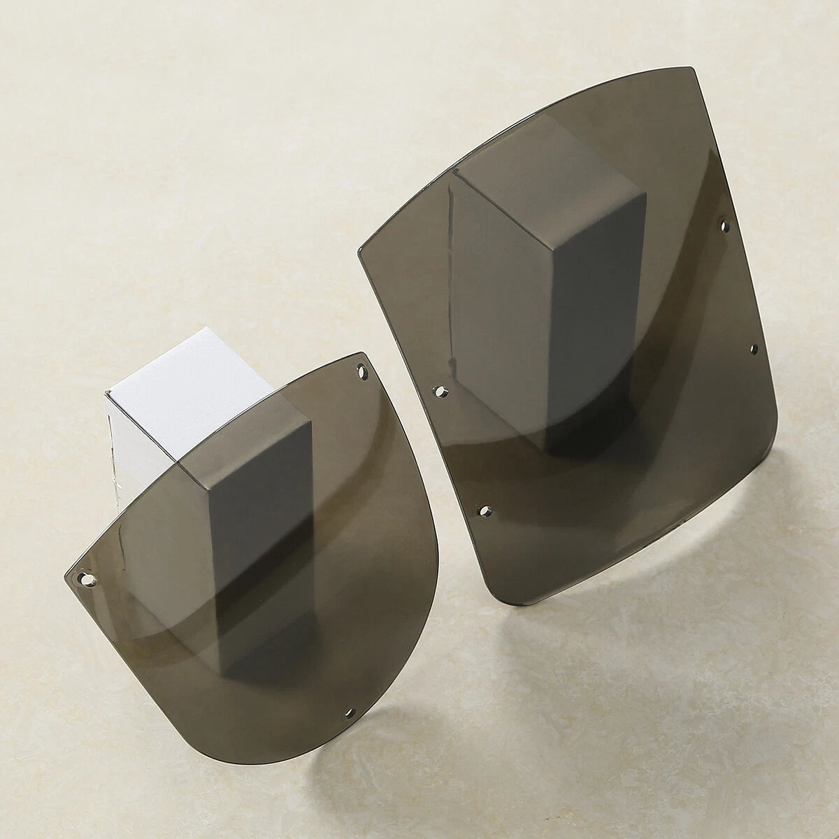 Smoke Windshield Quarter Fairing for Harley Dyna (1995–2005) & Sportster XL (1988–Later)