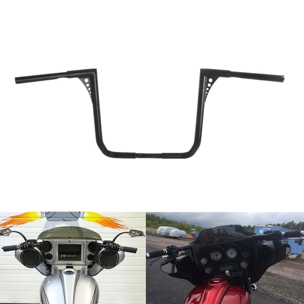 1-1/4" Ape Hanger Handlebars for Harley Dressers Baggers Touring