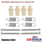 Head Light Adjust Screws Spring for Toyota Pickup LN50 LN56 LN85 RN110 (1984–1987)