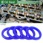 Set of 5 Oil Seal Rotary Shaft Seal 35x45x6mm TPU High Pressure