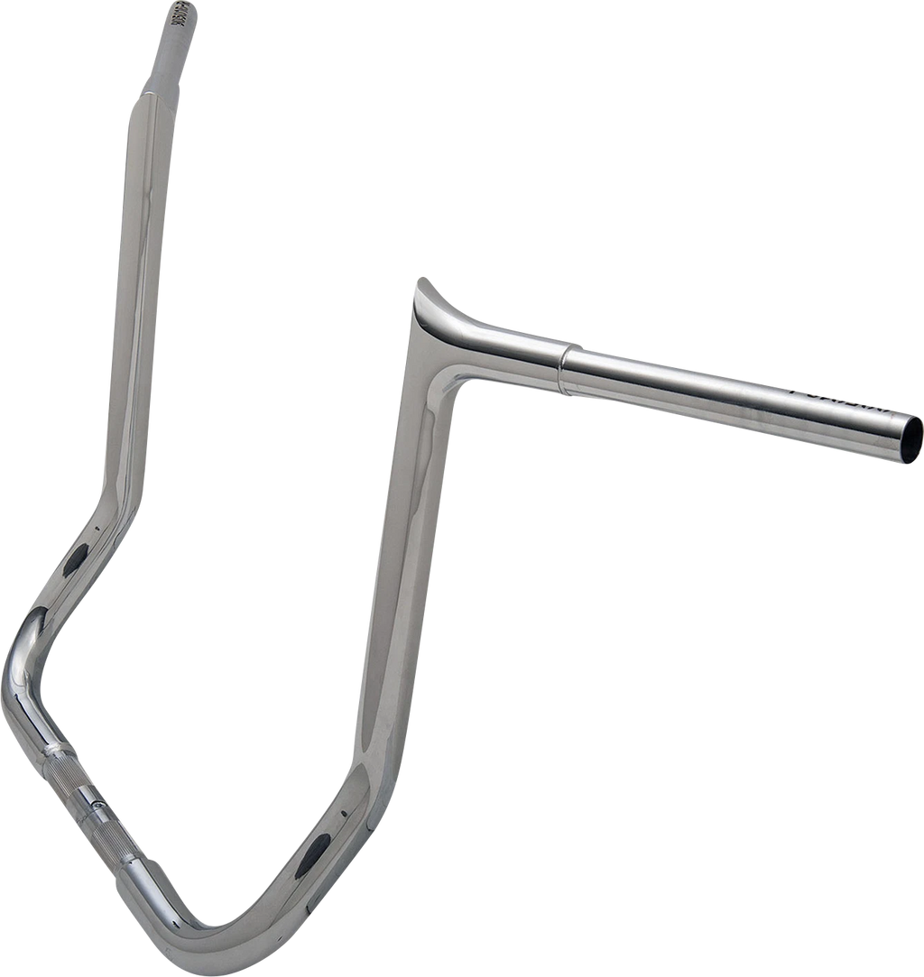 1-1/4" EZ Install Pointed Top Handlebar Kit for Harley (16", Chrome)
