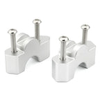 Handlebar Riser Clamp for BMW R 1300 GS (2023-2024) Silver