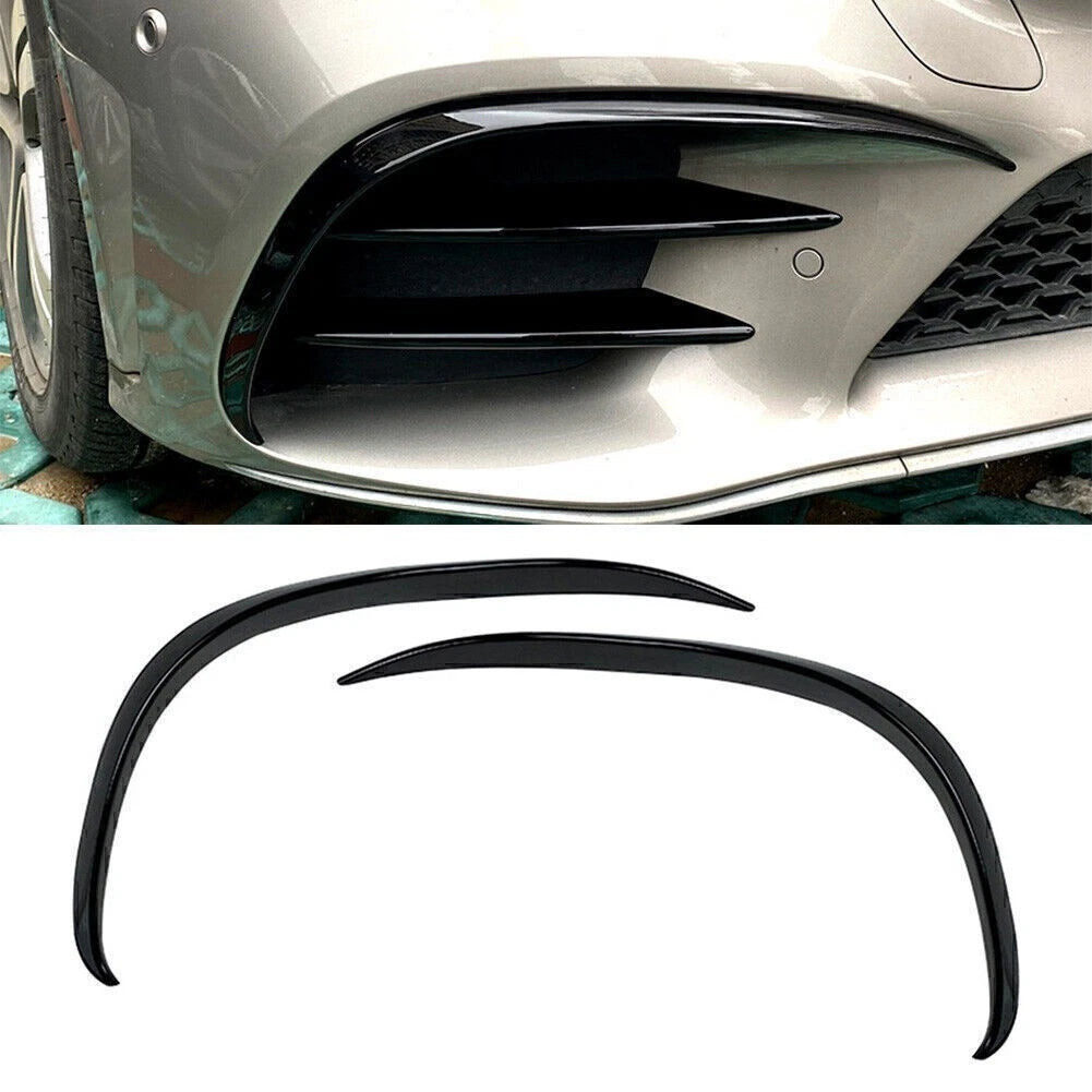Front Bumper Lip Splitter for Mercedes Benz C-Class C200 C260 W205 (2019–Present)