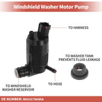Windshield Washer Pump w/ Grommet for Ford (No.BA5317664AA)
