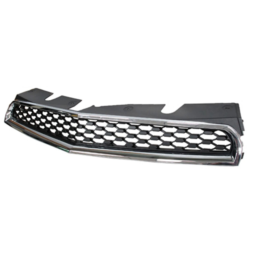 Replacement Black Chrome Plastic Front Upper Grille w/Appearance Package