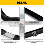 Set of 4 LED Amber White Strobe Flash Lights for SUV Pickup