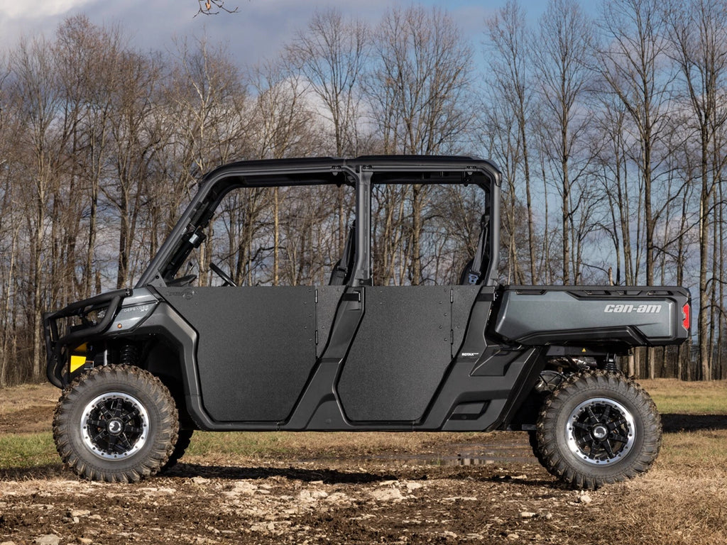 SuperATV HDPE Half Doors for Can-Am Defender Max (2017–2023)