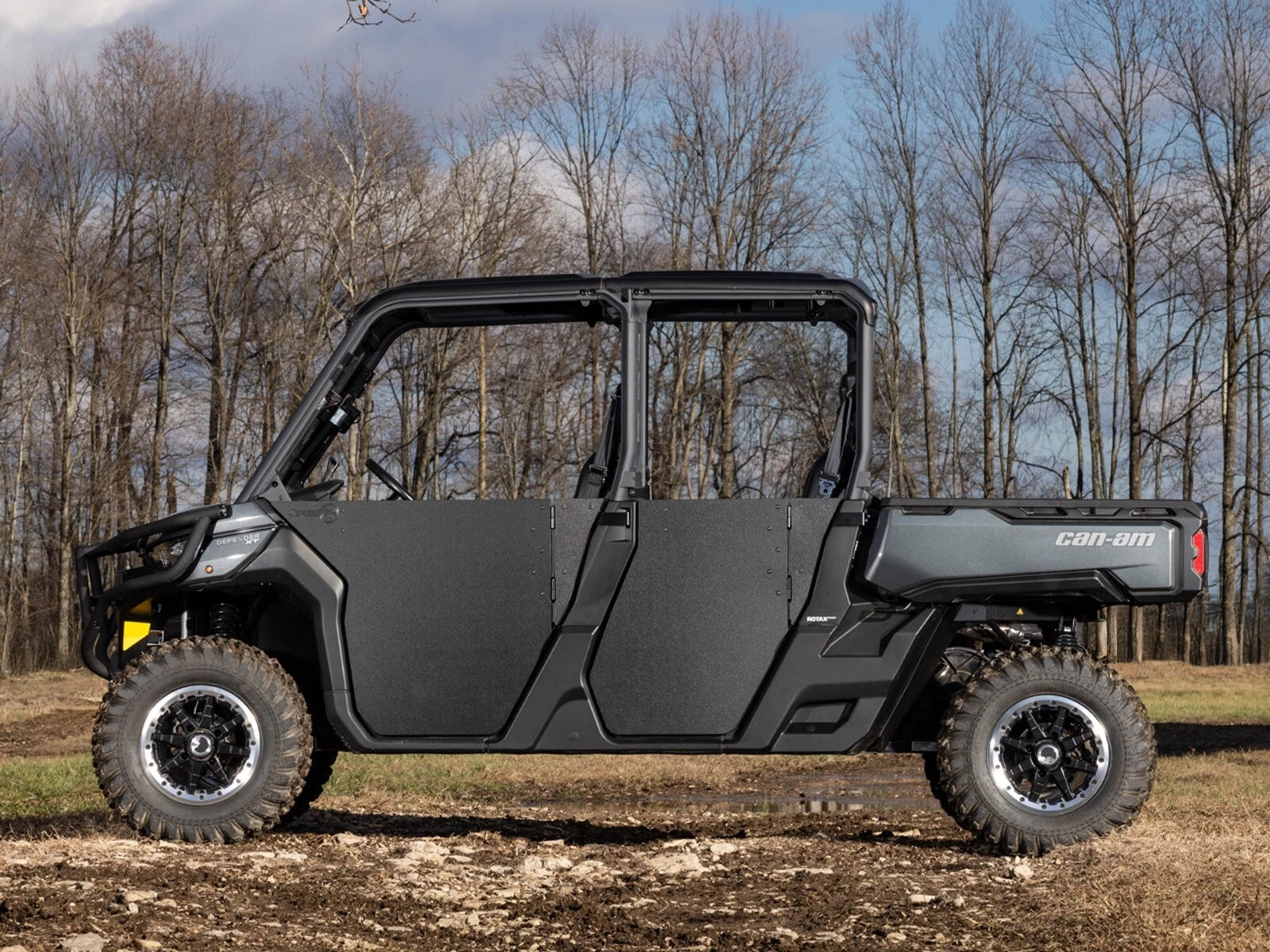 SuperATV HDPE Half Doors for Can-Am Defender Max (2017–2023)