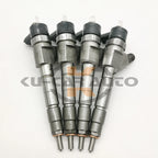 4X 0445120126 Common Rail Injector for Mitsubishi D04FR (SK140-8 SK200-8)