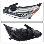 LED Headlight for Honda Accord (2016–2017) Driver Side Clear Housing