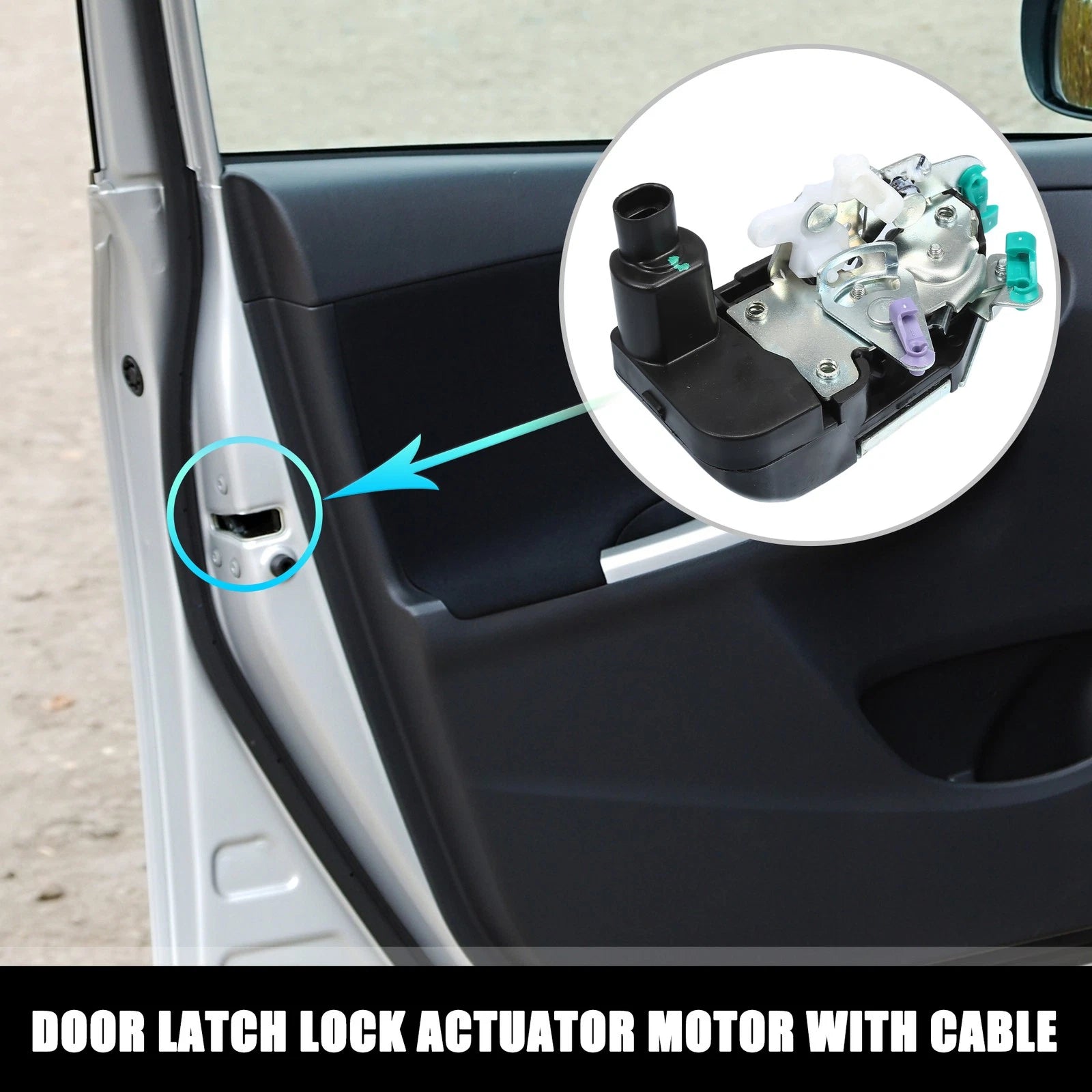 Front Left Power Door Lock Actuator for Dodge Dakota (1997–1998) No. 55075951AB