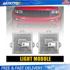2X Front Headlight Module Control L90020945 for Jeep Grand Cherokee (2014–2020)