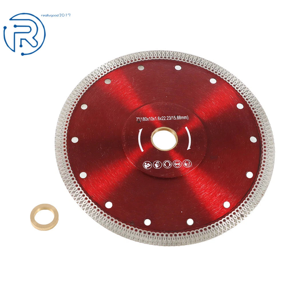 7" Diamond Porcelain Cutting Blade for Tile (Universal Fit)