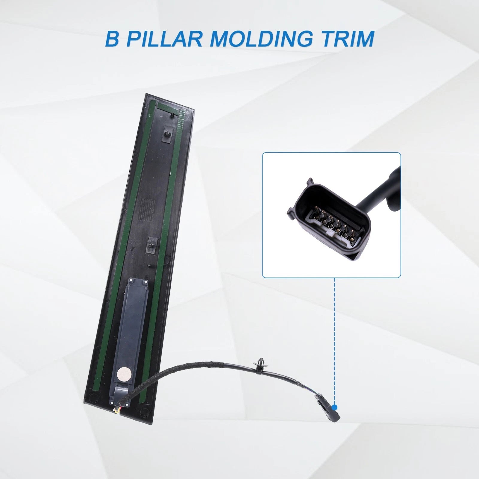 Left Driver Side Door Keypad Pillar Trim for Ford Explorer (2011-2019)