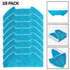 Microfiber Mop Cloth Set of 8 for BObsweep Dustin